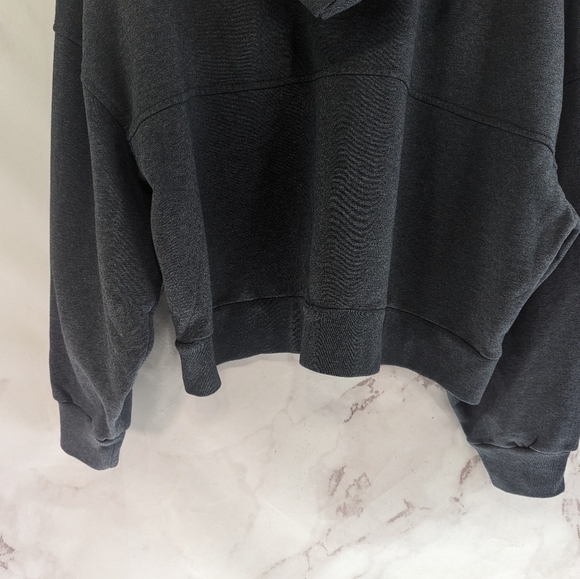 Everlane Sweatshirt Womens XL Dark Gray The Track Hoodie Fill Zip Jacket… - Picture 9 of 15
